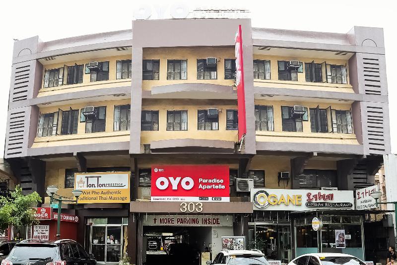 Oyo 191 Paradise Apartelle Hotell Manila Exteriör bild